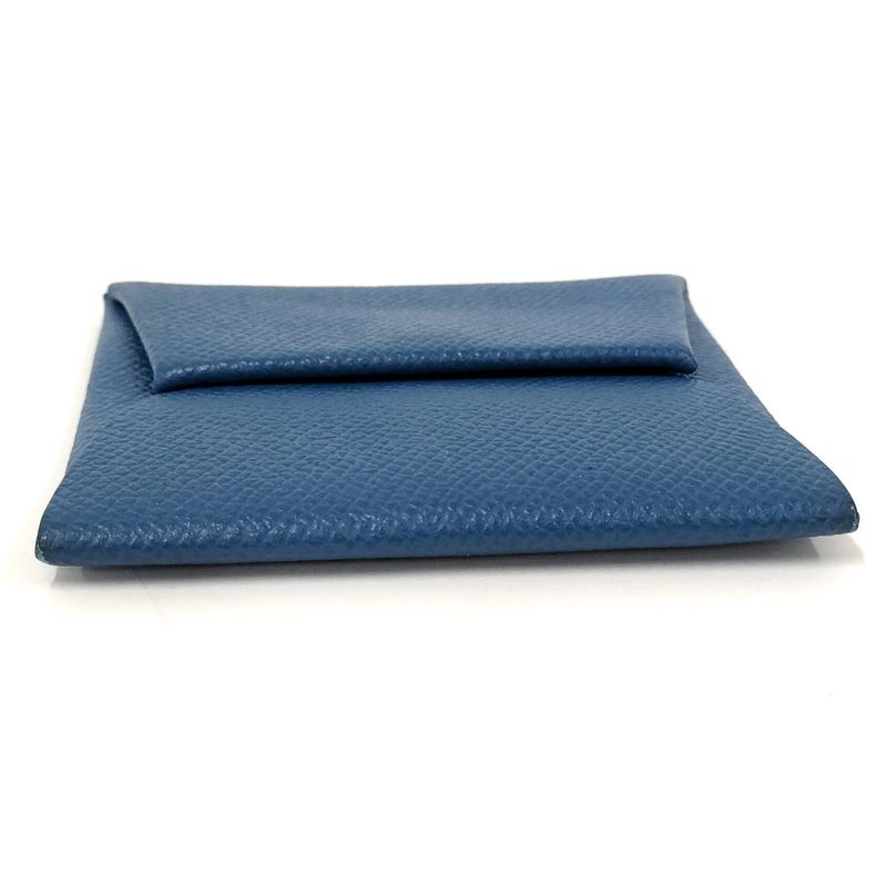 Hermes Bastia Coin Case Leather Stamped C