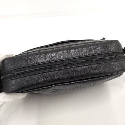 Balenciaga Shoulder Bag Explorer Leather Black 646138