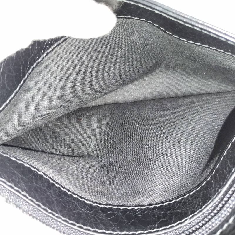Balenciaga Shoulder Bag Explorer Leather Black 646138