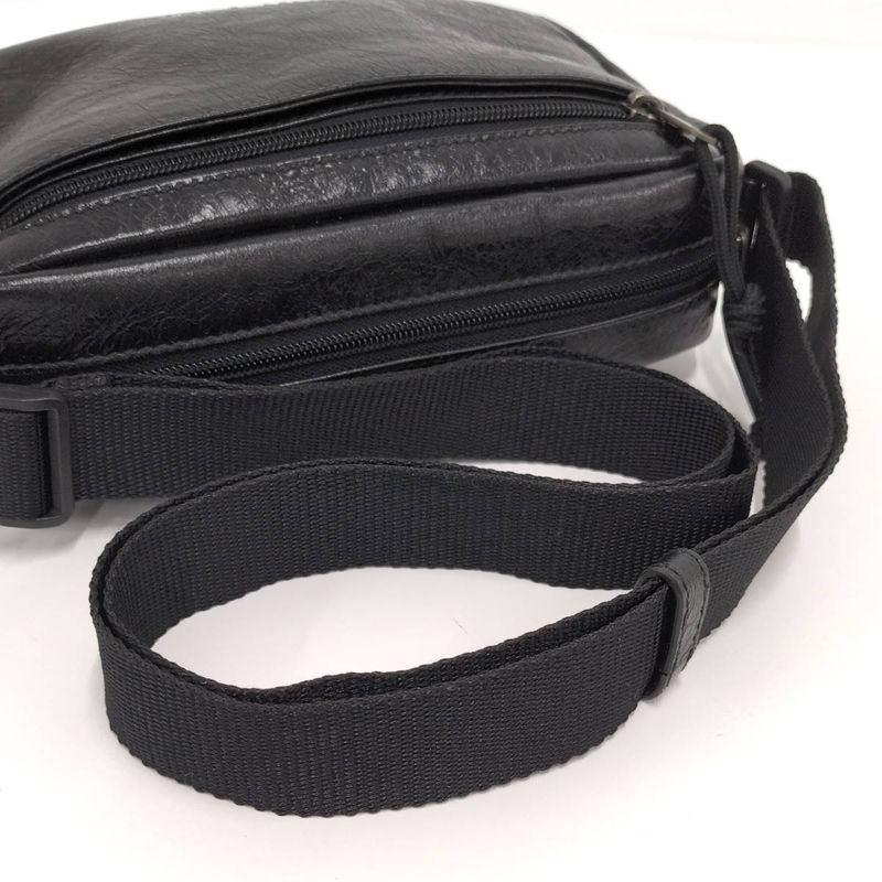 Balenciaga Shoulder Bag Explorer Leather Black 646138