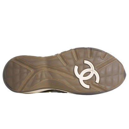 Unused Chanel Sneakers G38294 Low Cut Coco Mark