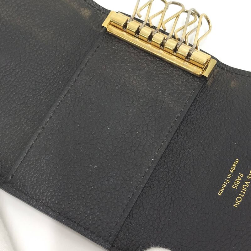 Louis Vuitton Multic 6 Key Case Monogram Empreinte Noir Black M64421