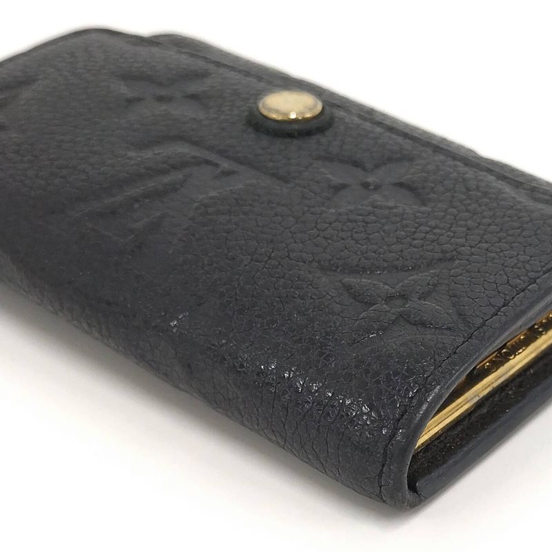 Louis Vuitton Multic 6 Key Case Monogram Empreinte Noir Black M64421