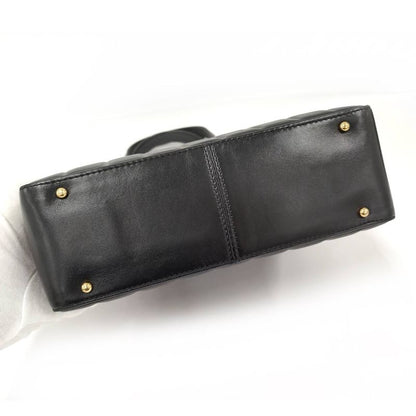 Chanel Tote Bag Chocobar Leather Black A17809