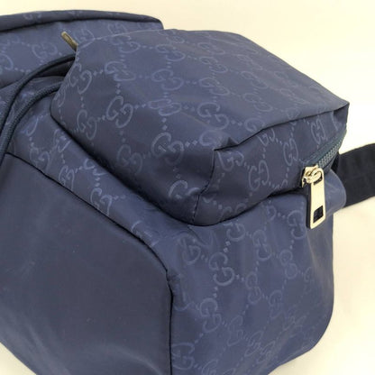 Gucci Backpack Sac Backpack Nylon Blue 213043