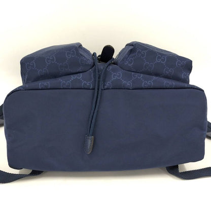 Gucci Backpack Sac Backpack Nylon Blue 213043