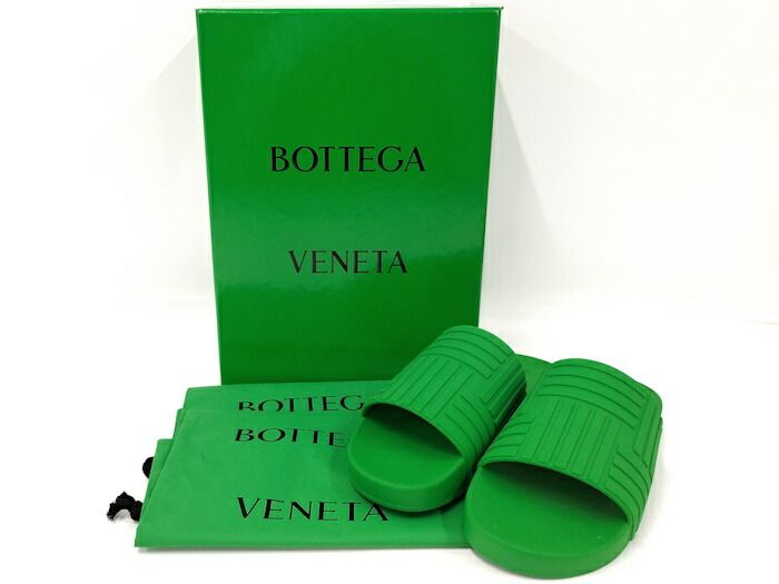 Bottega Veneta Sandals Green 690105 Size 37