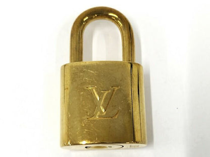 Louis Vuitton Padlock Key Plated Gold
