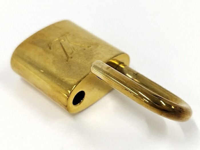 Louis Vuitton Padlock Key Plated Gold