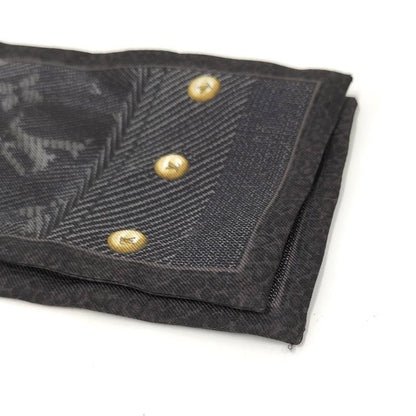 Louis Vuitton Tulley Scarf Bandeau New Denim Monogram 100% Silk M72338