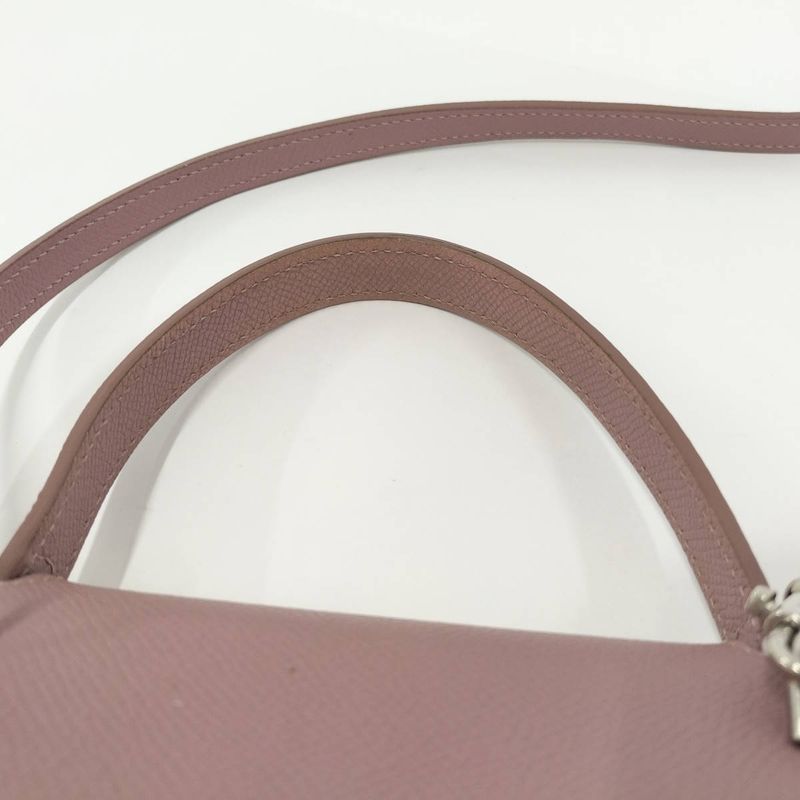 Celine Belt Bag Nano 2way Shoulder Leather Salmon Pink