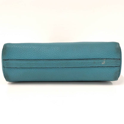 Prada Vittero Tote Bag Leather Light Blue