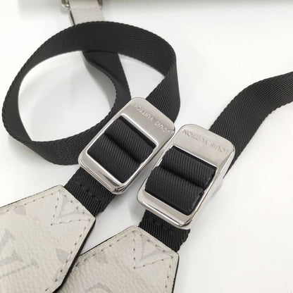 Louis Vuitton Flap Messenger Shoulder Bag Taiga Llama M30411