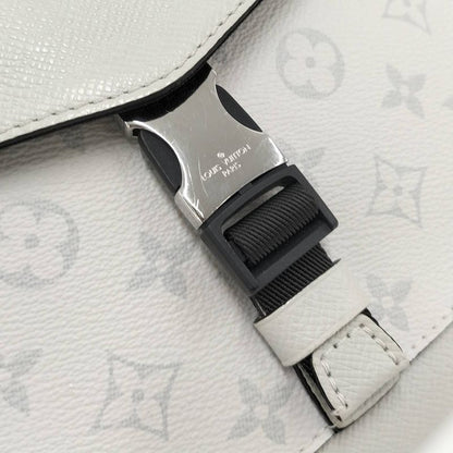 Louis Vuitton Flap Messenger Shoulder Bag Taiga Llama M30411