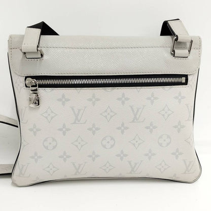 Louis Vuitton Flap Messenger Shoulder Bag Taiga Llama M30411
