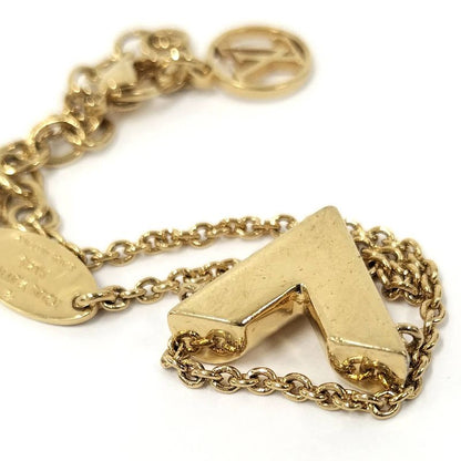 Louis Vuitton Bracelet Escential V Bracelet Metal GP Gold M61084