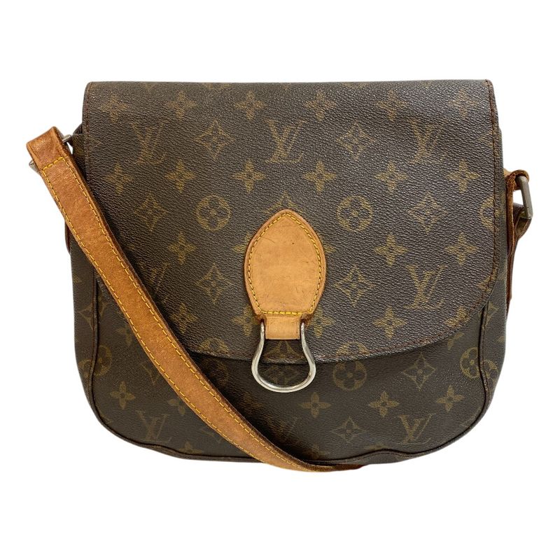 Louis Vuitton M51242 Shoulder Bag Brown Ladies