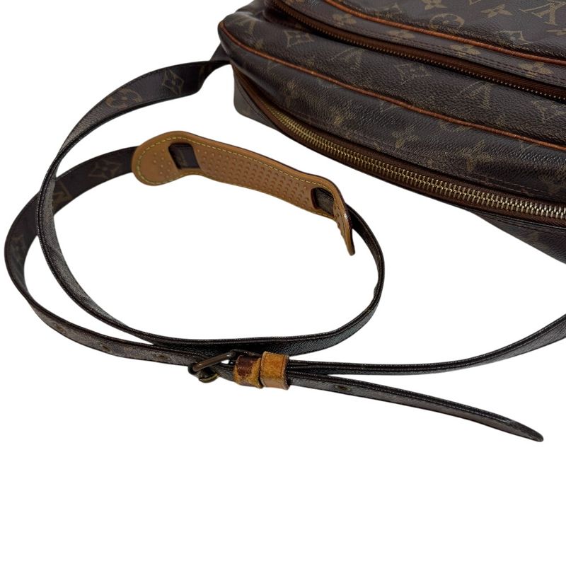 Louis Vuitton M45244 Nile Shoulder Bag Brown Unisex