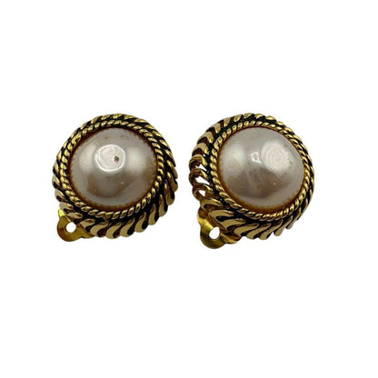 Chanel 2179 Earring Gold Ladies