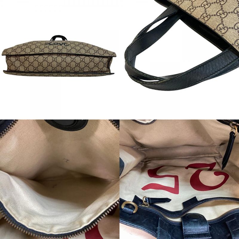 Gucci 450950 Tote Bag Beige Unisex