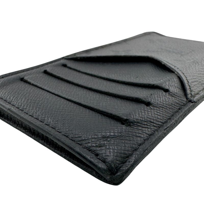 Louis Vuitton M69533 Card Case Coin Card Holder Coin Case Black Men's