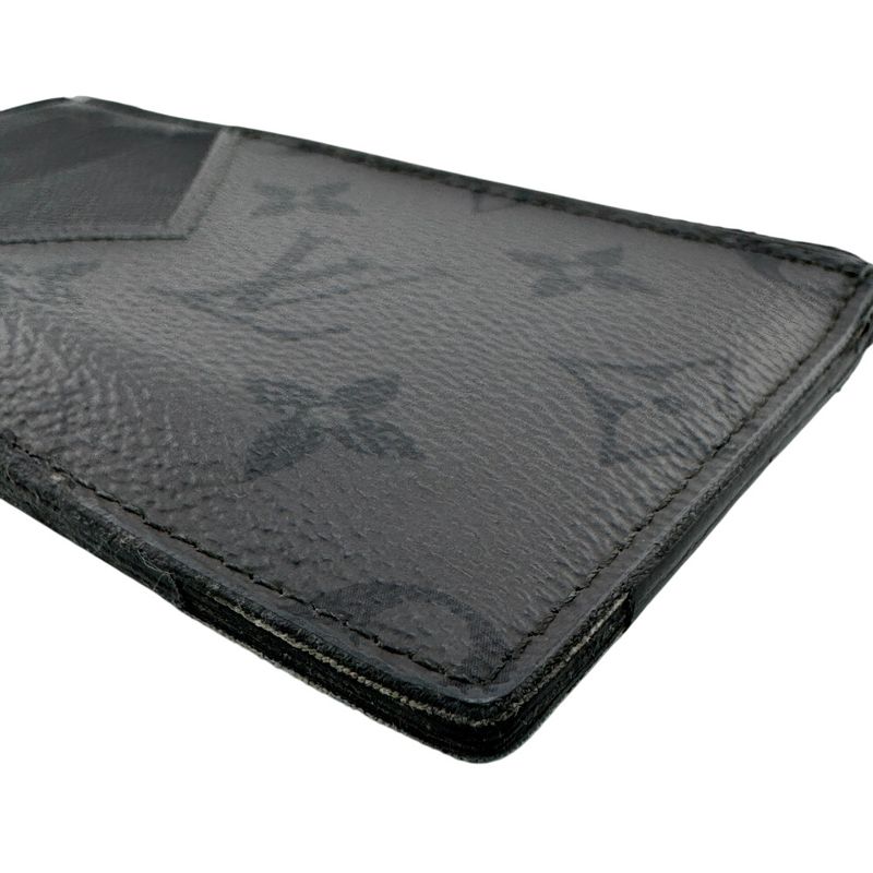 Louis Vuitton M69533 Card Case Coin Card Holder Coin Case Black Men's