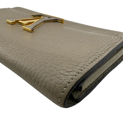 Louis Vuitton M61249 Portefeuille Capucines Long Wallet Gray Ladies
