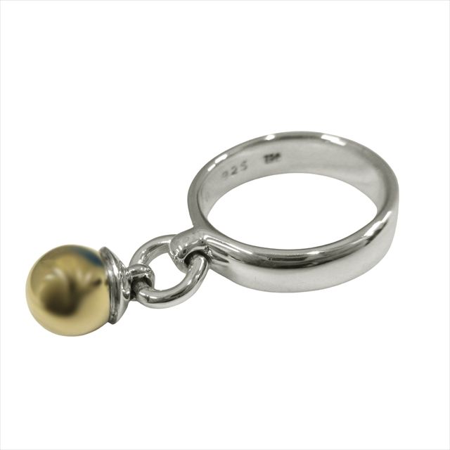 Polished Set Tiffany & Co Tiffany & Co 1995 18k Sv925 Combination Ball Dangle