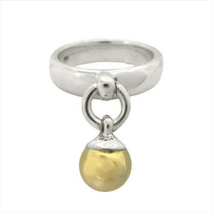 Polished Set Tiffany & Co Tiffany & Co 1995 18k Sv925 Combination Ball Dangle