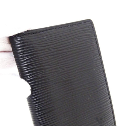 Louis Vuitton Card Case Epi Monogram Eclipse Men's Brand Business Card Holder