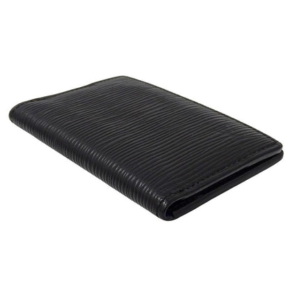 Louis Vuitton Card Case Epi Monogram Eclipse Men's Brand Business Card Holder