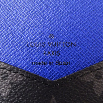 Louis Vuitton Card Case Epi Monogram Eclipse Men's Brand Business Card Holder
