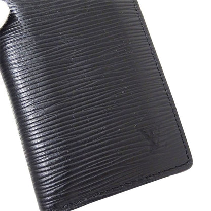 Louis Vuitton Card Case Epi Monogram Eclipse Men's Brand Business Card Holder