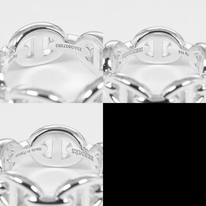 Hermes Chaine D'ancre Anchene PM Silver 925 Size 8 Ladies 5.4g Ring