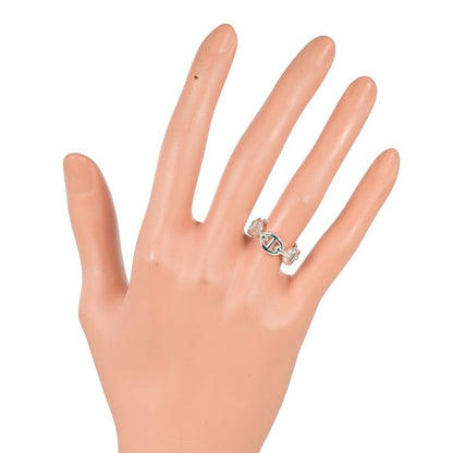 Hermes Chaine D'ancre Anchene PM Silver 925 Size 8 Ladies 5.4g Ring