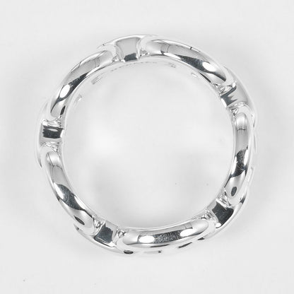 Hermes Chaine D'ancre Anchene PM Silver 925 Size 8 Ladies 5.4g Ring