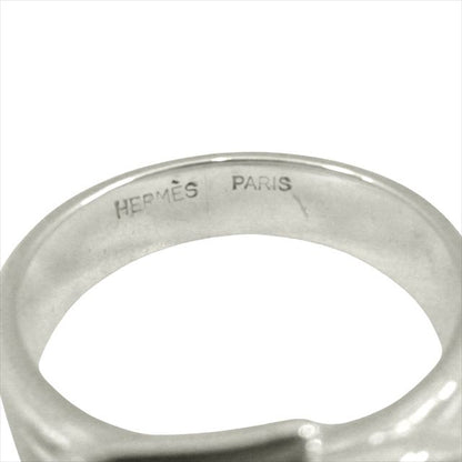 Polished Hermes Belt Motif Ring Santure Accessories Jewelry Sv925 Old Vintage