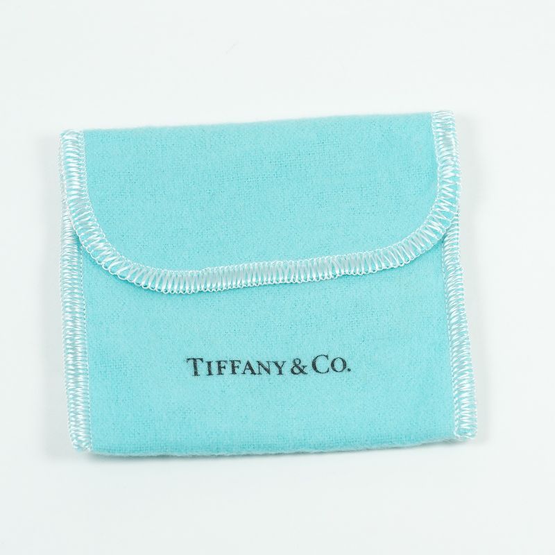 Tiffany & Co 1837 Cadenas Charm 3strand Silver 925 Ladies 26.9g Bangle