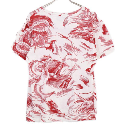 Gucci 440103 X Disny Red Print T-Shirt XS