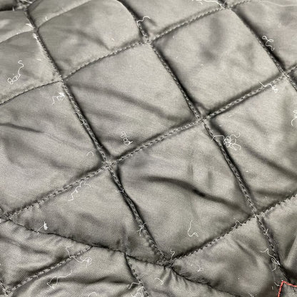 Balenciaga Red Checked Quilted Jacket 34