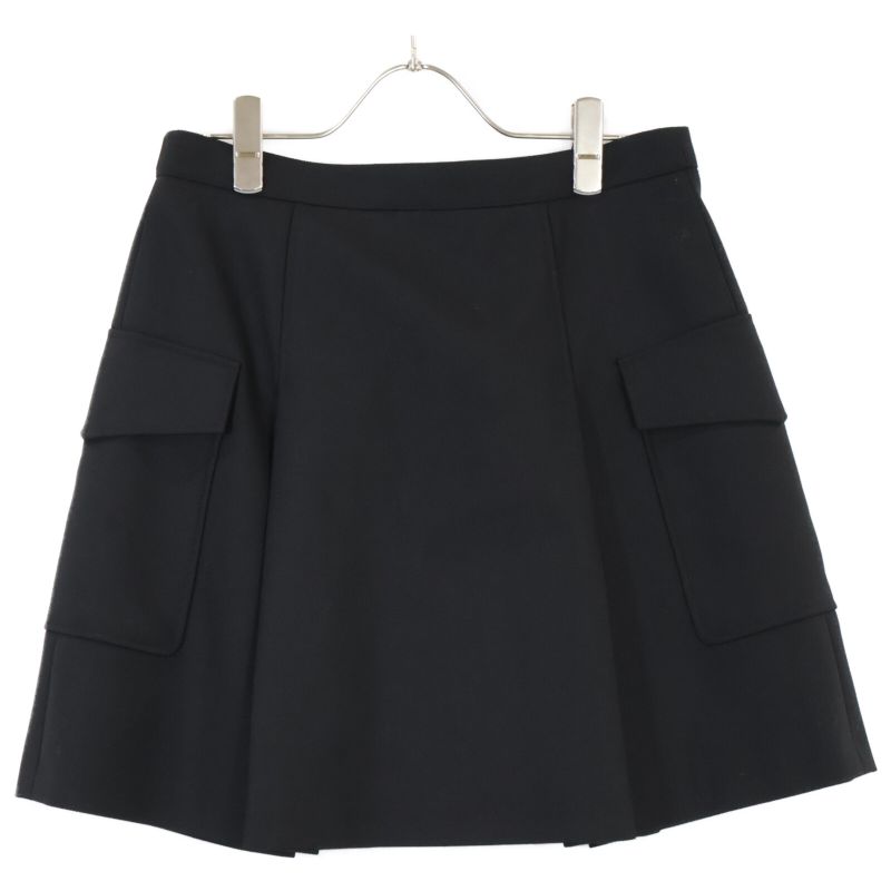 Celine 2j536523k Black Classic Wool Skirt 36