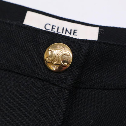 Celine 2j536523k Black Classic Wool Skirt 36
