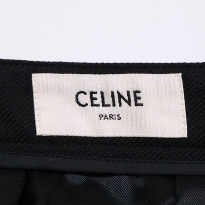 Celine 2j536523k Black Classic Wool Skirt 36