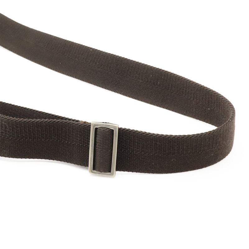 Gucci GG Canvas Shoulder Bag Messenger Bag Crossbody Leather Khaki Beige Dark