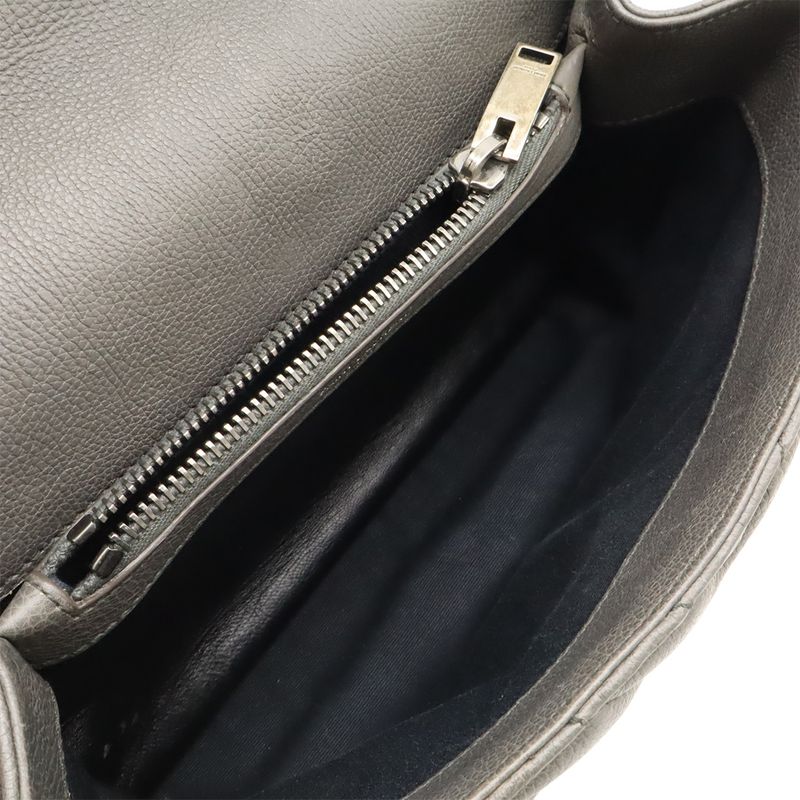 Saint Laurent Paris YSL Yves Saint Laurent College Handbag 2way Chain Shoulder