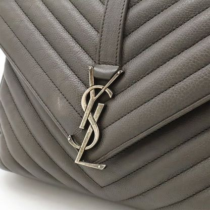 Saint Laurent Paris YSL Yves Saint Laurent College Handbag 2way Chain Shoulder