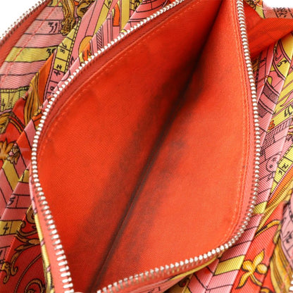 Hermes Azap Long Silk Inn Round Zipper Long Wallet Vaux-Epson Leather Rose