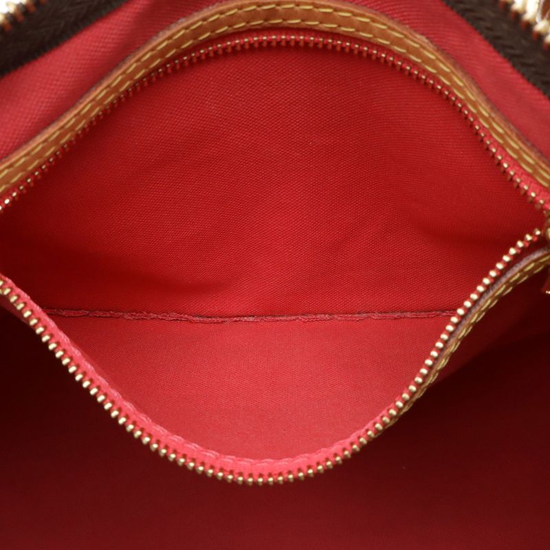 Louis Vuitton Monogram Bay Speedy 30 Chain Print Handbag Mini Boston Bag with