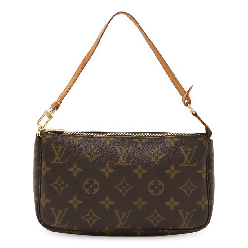 Louis Vuitton Monogram Pochette Accessoire Accessory Pouch Handbag Party Bag