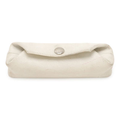 Hermes Bee Pop PM Pouch Small Bag Pencil Case Pencil Box Leather Off-White